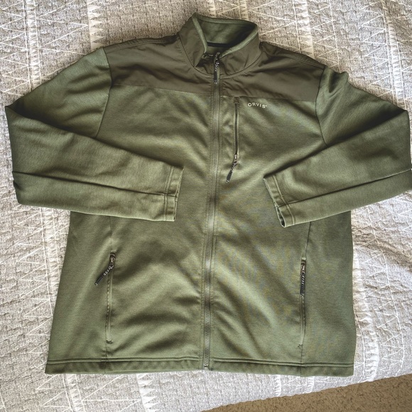 Orvis Other - Orvis men’s jacket, light green w/ hunter green accents, XL coat